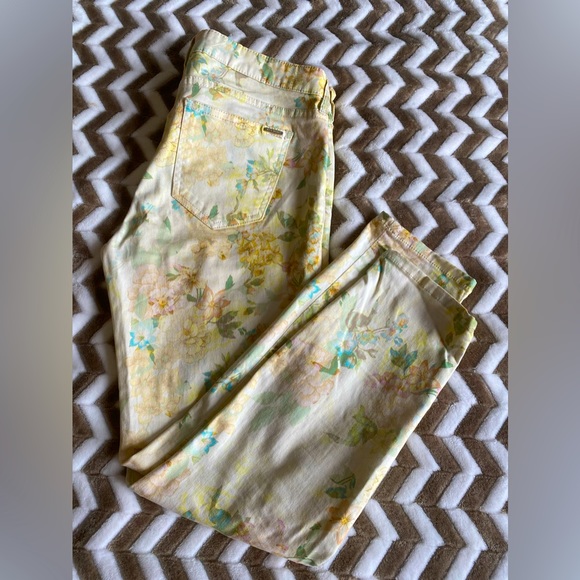 Zara Denim - Zara Woman Slim Fit Floral Jeans Size US 6 Eur 38